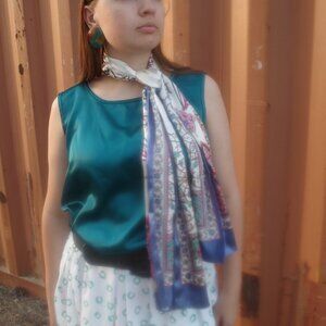 Beautiful Ladies Scarf by Ottoman 100% Silk